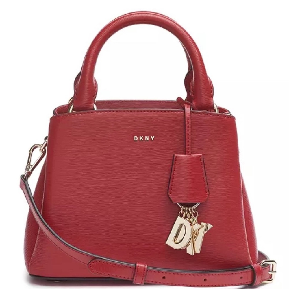 DKNY Paige Small Leather Satchel